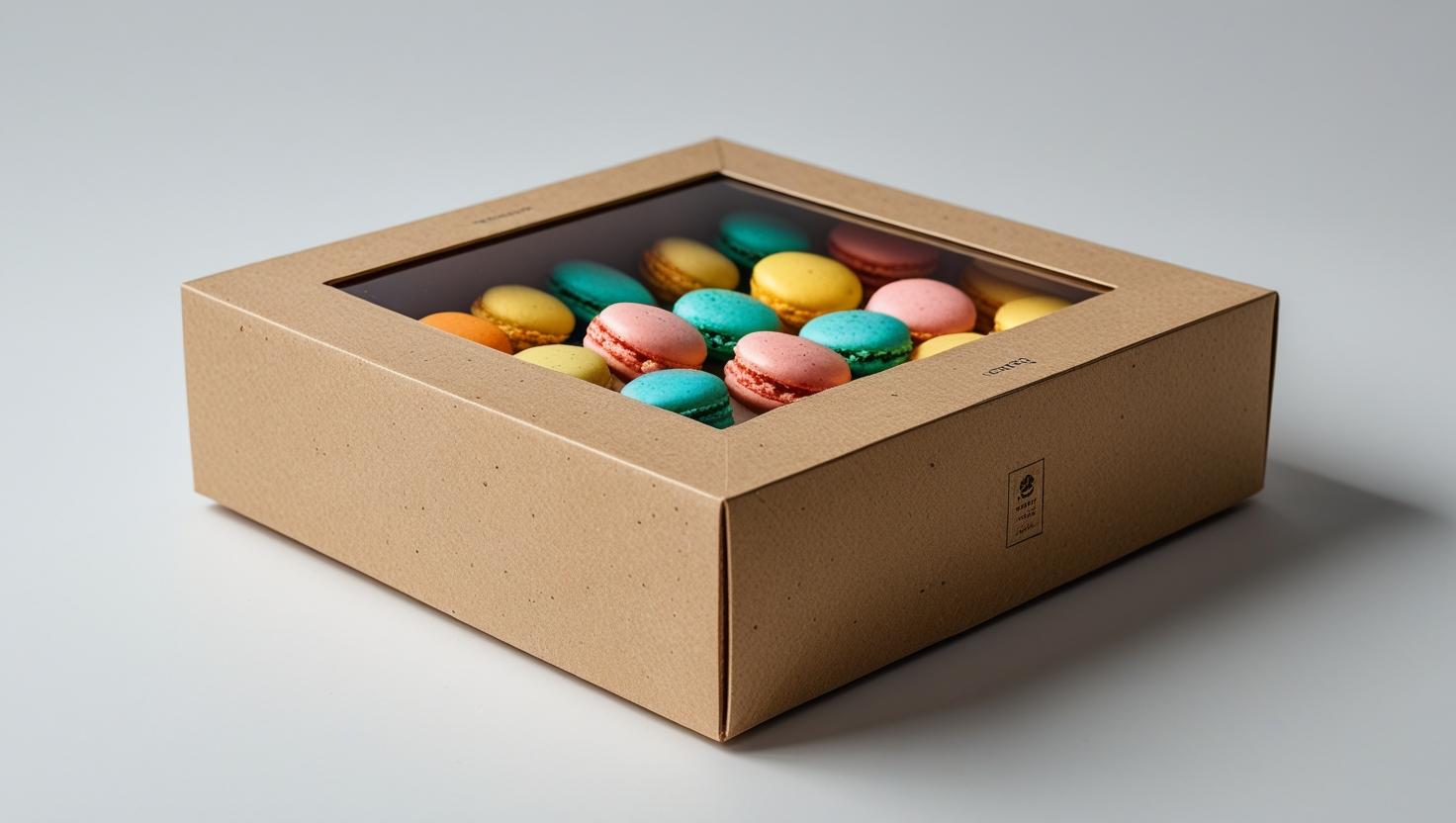 Custom Kraft Macaron Boxes - Image 3